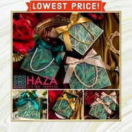 HAZA | ROXEL STD RIBBON BAG VIP BOX DOOR GIFT Premium Doorgift Exclusive Wedding Kahwin Tunang Goodi