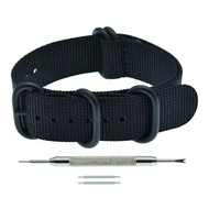 Thick Nylon Watch Bands for men Replacement nylon watch strap 16mm 18mm 19mm 20mm 21mm 22mm 23mm 24m