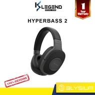 Elysium Signature HyperBass 2 Powerful Bass High Clarity Audio Headphones [Play Time Up To 25 Hours]