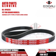 Front Belt (Air Diechart Power) HONDA CITY TYPE Z Year '96-'02 4PK800 4PK820 4PK835
