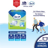 Dr. P Value Level 6 Pants Adult Diaper M10/ L9/ XL8 (8 Packs)