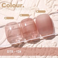 สีเจล DTS สีโทนสุขภาพดี สีวุ้น แบรนด์AS ยาทาเล็บ เล็บเจล 1