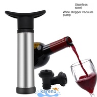 KA Air Lock Aerator, Saver Sealing Bottle Stopper Wine Stopper Vacuum Pump, Practical Easy to Use Keep Wine Fresh Reusable Wine Preserver Bar Accessories