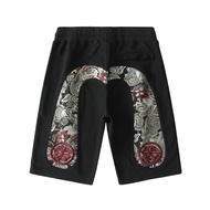 Summer New Style EV Light Luxury Street Wear Shorts Jacquard Men Women Casual Handsome Trendy Five-p