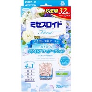 Mrs. Lloyd 花香型防蟲劑 抽屜・衣物收納箱專用 有效一年 白色芳香皂香氣