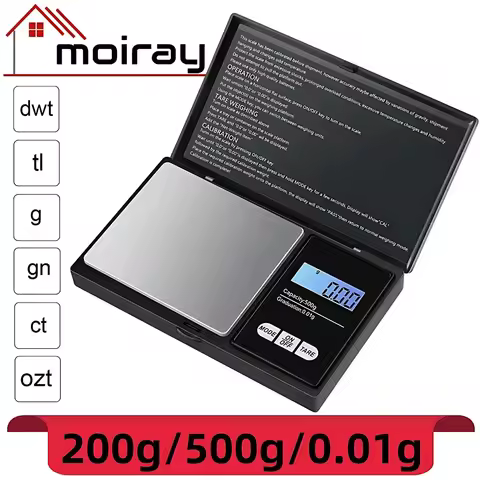 Mini Kitchen Scale Jewelry High Accuracy 200g/500g/0.01g Electronic Weight Scale Digital Pocket Scal