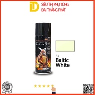 Samurai paint motorcycle spray paint 32 WHITE BALTIC