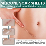 1236EELHOE Silicone Scar Sheet 4*150cm Scar Cover Patch For Surgical and Burn Scar Remove Acne Scar
