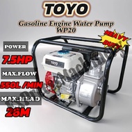 TOYO Gasoline Engine Water Pump WP20 WP30 WB20CX 7.5HP 4-Stroke ENGINE PUMP SAWA