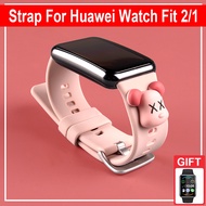 Silicone Strap Cute Replacement Band for Huawei Watch Fit 2 / Huawei Watch Fit Special Edition