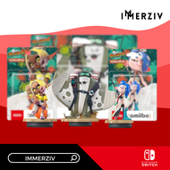 (พร้อมส่ง) AMIIBO SPLATOON RAIDERS SERIES  (ของสะสม) (อุปกรณ์เสริมสวิสต์)