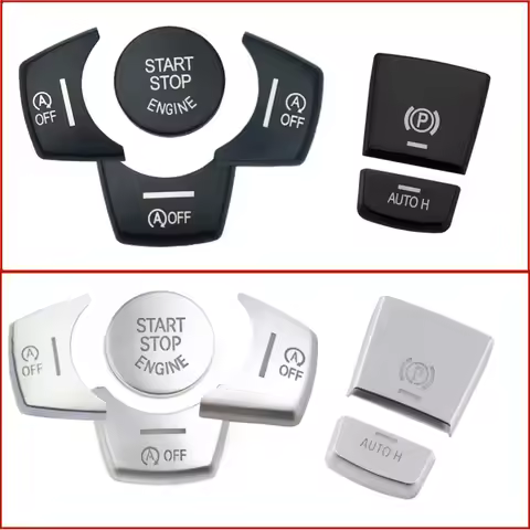 For BMW F10 F07 F01 X3 F25 X4 F26 F11 F06 X5 F15 X6 F16 Car Electronic Hand Brake P Button＆Start Sto