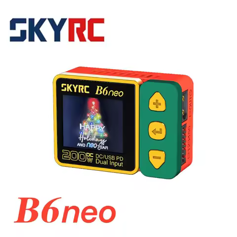 SkyRC B6neo Global Limited Special Version Smart Charger DC 200W PD 80W Battery Balance Charger SK-1
