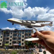 AENEH AN225 Model Plane, 1/400 Scale Metal Alloy Antonov an-225, Decoration Mriya Diecast Replica Ai