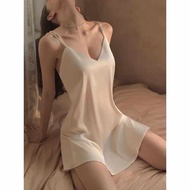 baju tidur perempuan plus size baju tidur seksi untuk suami Baju tidur seksi Victory, gaun suspender