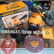 MESIN AMPLAS SANDER AMPLAS KAYU ORBITAL ROTARY SANDER 5" 5 " INGCO