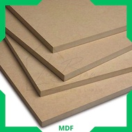MDF Board square size 300mm, 400mm, 500mm with thickness 3mm ~ 18mm