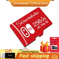 SomnAmbulist Micro SD card 4k 32GB 64GB high-speed storage card 128GB 256GB dedicated to monitoring and intelligent devices for ultra fast performance