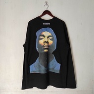 Vetements Snoop Dogg long slevee tee shirt kaos band Rap tee