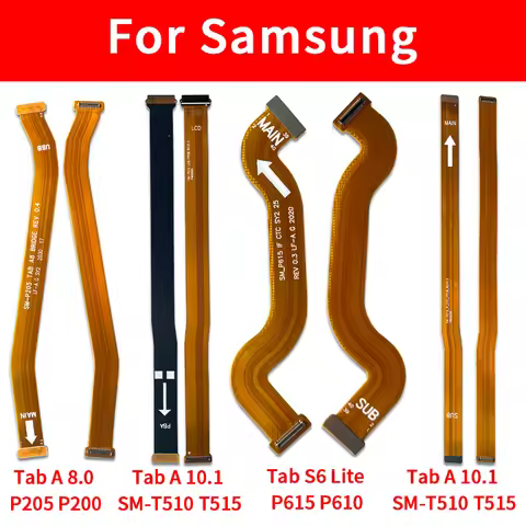 Main Flex Cable For Samsung Tab A 8.0 P205 P200 / Tab A10.1 T510 T515 /Tab S6 Lite P615 Connect Main