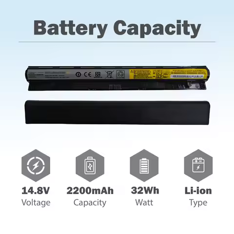 L12L4E01 32WH Battery Replacement for Lenovo L12L4A02 G50 L12M4A02 L12M4E01 Z50 L12L4E01 Z70 L12S4E0