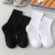 stokin stokin panjang stokin grip Socks Men's Spring Pure Cotton Stockings Sports Xinjiang Cotton De