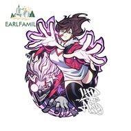 EARLFAMILY 13cm x 10.3cm Dandadan Momo Ayase Car Sticker Scratch-Proof Waterproof Viinyl Decal Suita