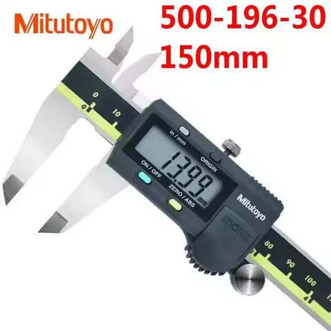 Mitutoyo Japan Calipers150mm/0-6 Absolute Digital Digimatic Vernier Caliper 500-196-30 Measuring Too