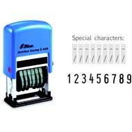 SHINY S-449 NUMBER STAMP/9 BANDS NUMBER STAMP/9 BAND/SELF INKING STAMP/NUMBERING STAMP/NUMBER STAMP