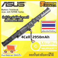 แบตเตอรี่ Battery Notebook Asus A41-X550E Series