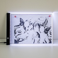 A4 Light Pad With Scale Drawing Tracing Light Box Table LED Copy Board Ultra-thin Display Pad Bright