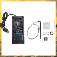 (P U T L)EQ-505 Guitar Saddle Pickup 3 Bands EQ Equalizer Left Hand Acoustic Guitar Preamp System Eq