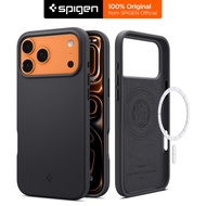 SPIGEN เคสสำหรับ iPhone 17 Pro Series [Silicone Fit MagFit]  High-Quality Silicone & Suede Case with