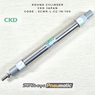 CKD Japan - Round Cylinder - SCWR-L-CC-16-100 - Pneumatic Cylinder