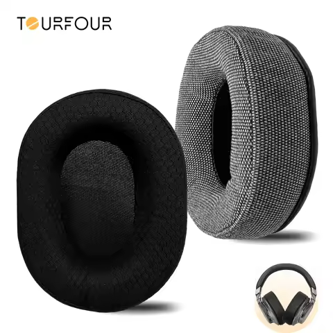 TOURFOUR Replacement Earpads for ATH-MSR7,MSR7B,DSR7BT,MSR7NC,MSR7SE Headphones Ear Cushion Headband