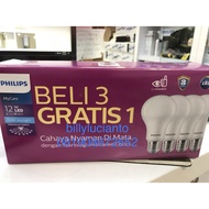 Philips LED Bulb 12w Package Mycare Pack 12w Multipack