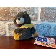 Second-Hand Near Japan Bean Chai Three Brothers Plush Doll Clip About 10cm With Label