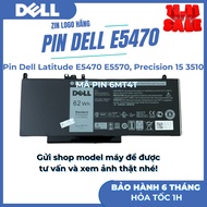 Dell Laptop Battery E5470 E5570 5470 5570 M3510 79VRK TXF9M 6MT4T 62WH E5450 E5550 E5570 E5270 G5M10