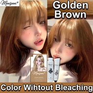 【SG Stock】Monsoon+ Bright Hair Color Profession Hair Dye Pewarna Rambut Hair hair bleach, Colouring 