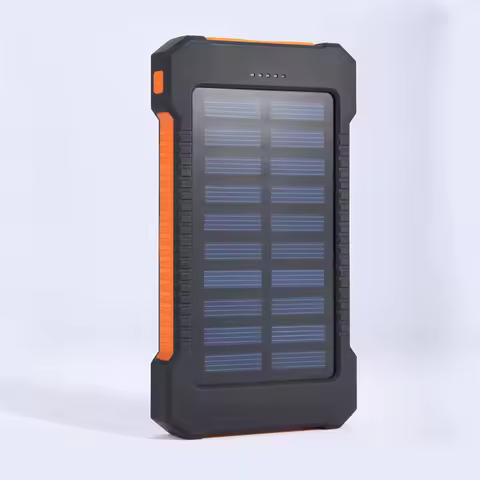 20000mah Solar Power Bank Portable Waterproof External Battery Backup Powerbank 20000 mah Phone Batt