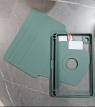 Samsung Tab A9 Case 8.7'吋平板綠色旋轉保護殼套