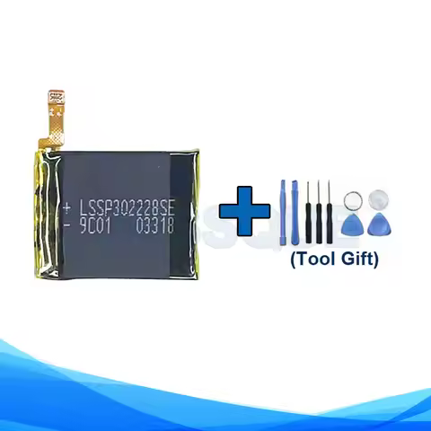 Tools Gift + 190mAh LSSP302228SE Battery For Fitbit Ionic Smart Watch