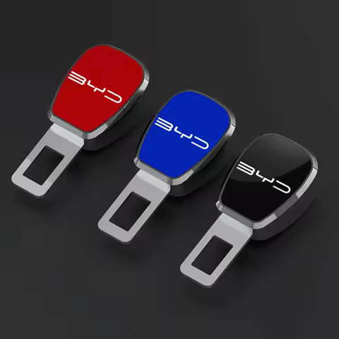 Car Seat Belt Buckle Plug Auto Safety Strap Extension For BYD Atto 3 E6 M6 L3 D1 S6 F0 E5 E2 Tang F3
