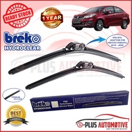 Breko High Quality Hydroclear Silicone Wiper Blade (24 / 16) (3H) Compatible With Proton Persona 201