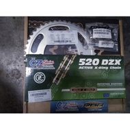 Sprocket Set CB500F, CB500X, CB500R 13-18 -135ZRT-112(520) -4108K-15 -2148C-41 Regina Chain CB500 CB