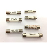 3A / 5A / 13A / 15A FUSE CERAMICS For Plug Top 10pcs