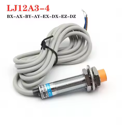 LJ12A3-4 BX BY AX AY inductive proximity switch lj12a3-4-z/bx npn lj12a3-4-z/ax pnp sensor NO NC DC5
