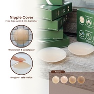 Adelais Adhesive Nipple Cover With Ultra-Thin & Light Edge - Free Size (8cm)