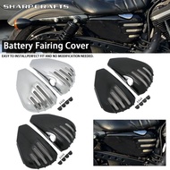 Motorcycle Accessories Battery Side Fairing Covers For Harley Davidson 2003-2022 Sportster XL 1200 8