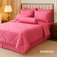 Cadar KING SIZE ST BEDDING HOTEL Berkualiti Tahap Hotel 7 IN 1 with Comforter BedSheet Set Plain 2 T